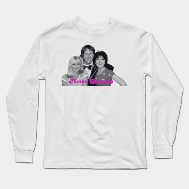 Threes company Long Sleeve T-Shirt by Travel in your dream